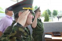 Торжественном мероприятии в воинской части