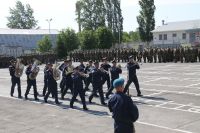 Торжественном мероприятии в воинской части