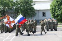 Торжественном мероприятии в воинской части