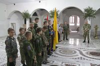 Передача останков погибшего в 1943г. воина