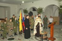 Передача останков погибшего в 1943г. воина