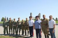 Передача останков воинов Красной Армии