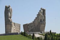 Передача останков воинов Красной Армии