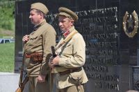 Передача останков воинов Красной Армии