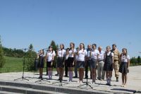 Передача останков воинов Красной Армии