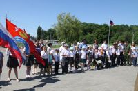 Передача останков воинов Красной Армии