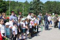 Передача останков воинов Красной Армии