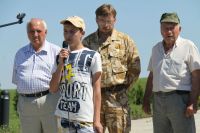 Передача останков воинов Красной Армии