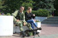 Принятие присяги Ростовскими юнармейцами