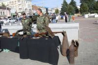 Принятие присяги Ростовскими юнармейцами