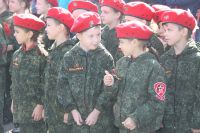 Принятие присяги Ростовскими юнармейцами