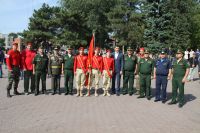 Принятие присяги Ростовскими юнармейцами