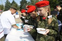 Принятие присяги Ростовскими юнармейцами