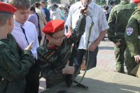 Принятие присяги Ростовскими юнармейцами