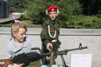 Принятие присяги Ростовскими юнармейцами