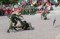 Принятие присяги Ростовскими юнармейцами