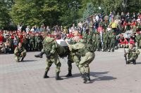 Принятие присяги Ростовскими юнармейцами