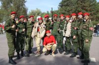 Принятие присяги Ростовскими юнармейцами