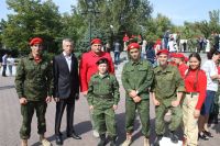 Принятие присяги Ростовскими юнармейцами