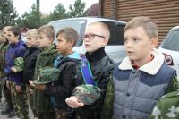 Открытие нового учебного года  по программе «Уроки мужества»