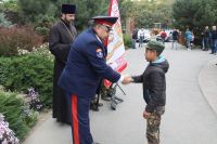 Открытие нового учебного года  по программе «Уроки мужества»