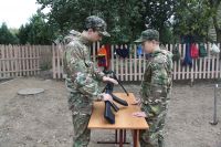 Открытие нового учебного года  по программе «Уроки мужества»