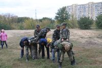 Открытие нового учебного года  по программе «Уроки мужества»