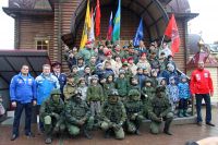 Принятие юнармейской присяги и освящение знамени