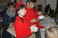 Принятие юнармейской присяги и освящение знамени