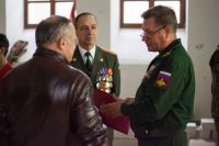 Принятие юнармейской присяги и освящение знамени