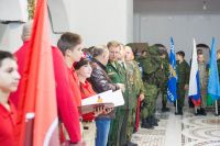 Принятие юнармейской присяги и освящение знамени