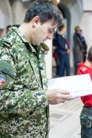 Принятие юнармейской присяги и освящение знамени