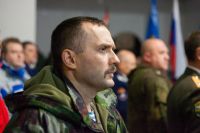 Принятие юнармейской присяги и освящение знамени