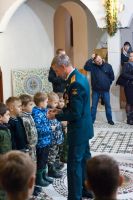 Принятие юнармейской присяги и освящение знамени