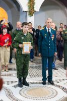 Принятие юнармейской присяги и освящение знамени