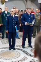 Принятие юнармейской присяги и освящение знамени