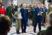 Принятие юнармейской присяги и освящение знамени