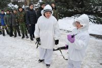 Занятия по начальной военной подготовке