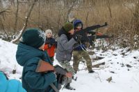 Занятия по начальной военной подготовке