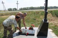 Поездка для проведения работ по уходу за памятниками