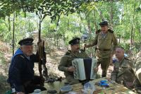 Военно-историческая реконструкция в балке Турково