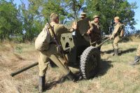 Военно-историческая реконструкция в балке Турково