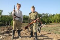 Военно-историческая реконструкция в балке Турково