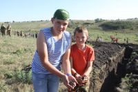 Военно-историческая реконструкция в балке Турково