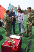 Перезахоронение погибших защитников Родины