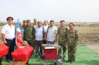 Перезахоронение погибших защитников Родины