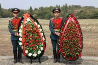 Перезахоронение погибших защитников Родины