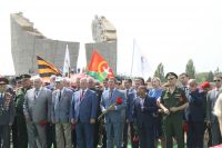 Перезахоронение погибших защитников Родины