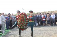 Перезахоронение погибших защитников Родины