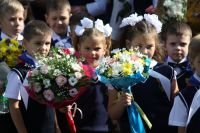 Праздничная линейка, посвященная началу нового учебного года